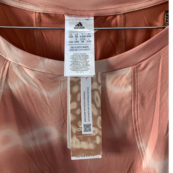 Adidas 11 Honore Training Tee‎ Short Sleeve Shirt Women's Plus Size 3X - Picture 6 of 7